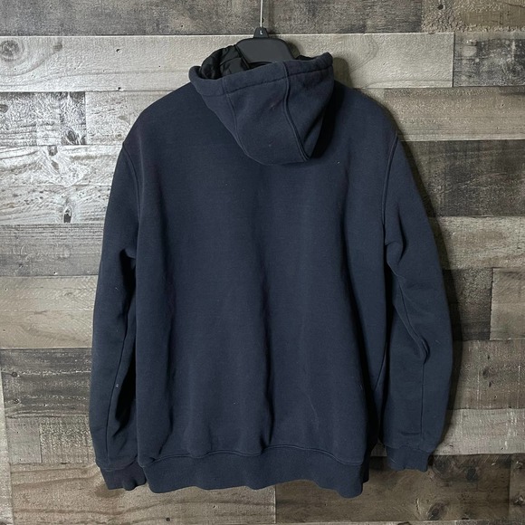 SOLD Carhartt Rain Defender Full Zip Hoodie Medium - Picture 3 of 4